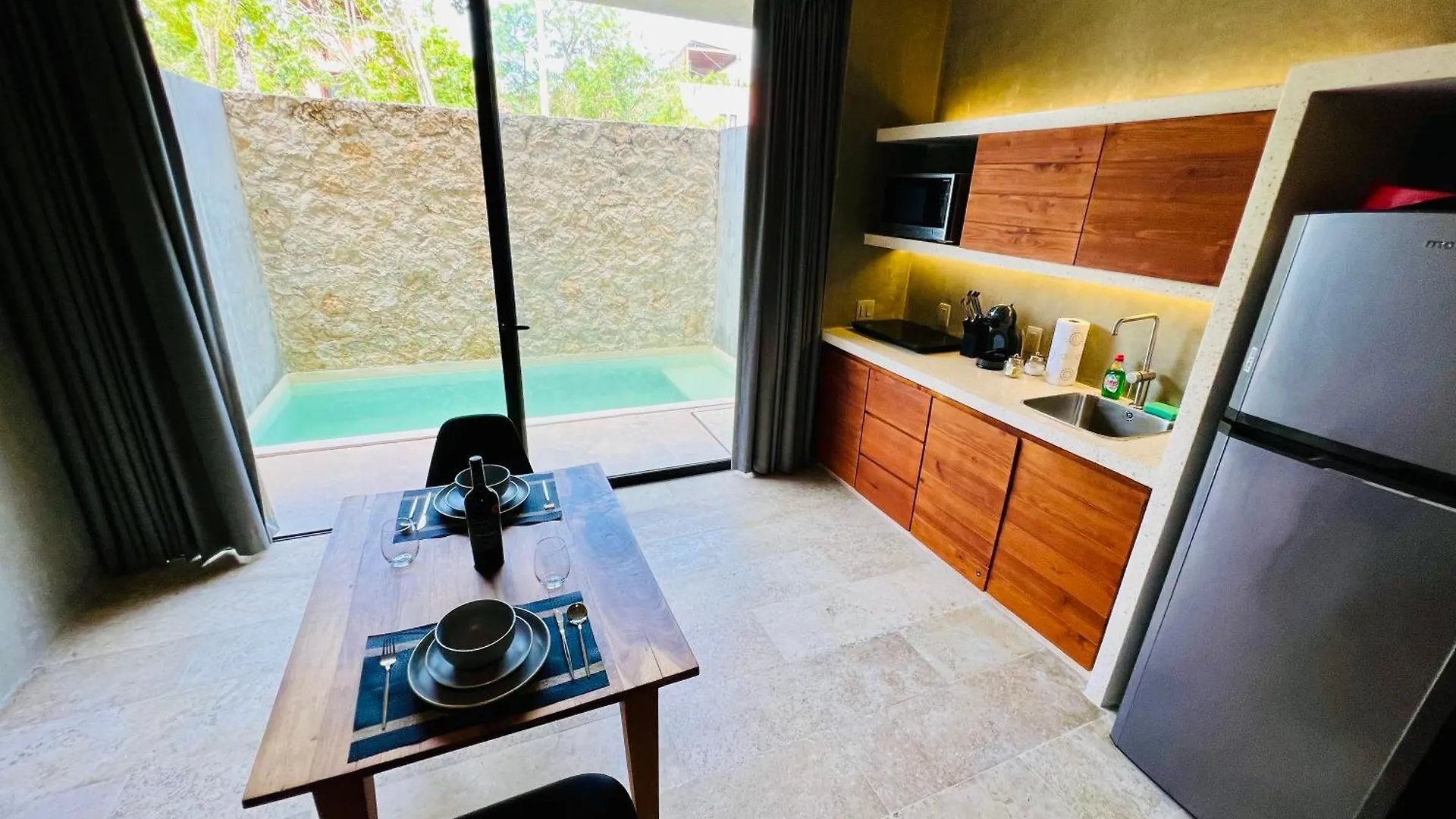 108B2 Seremonia Origen Private Pool Apartment King Bed Kitchen Tulum 0*,  Mexico
